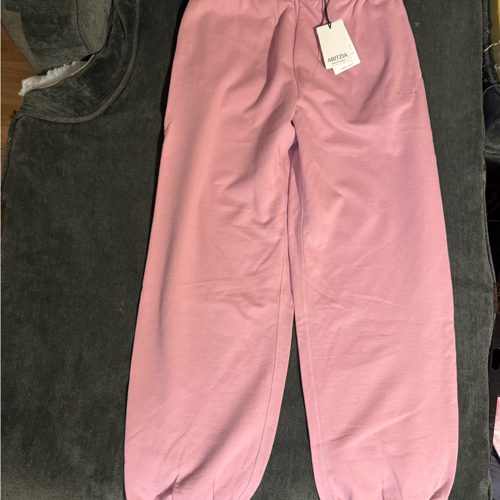 Aritzia Kids Light Pink Joggers